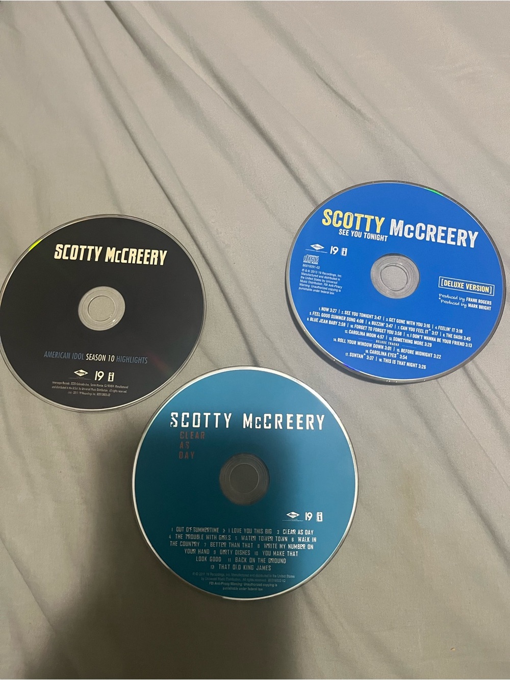 Scotty McCreery CD Set